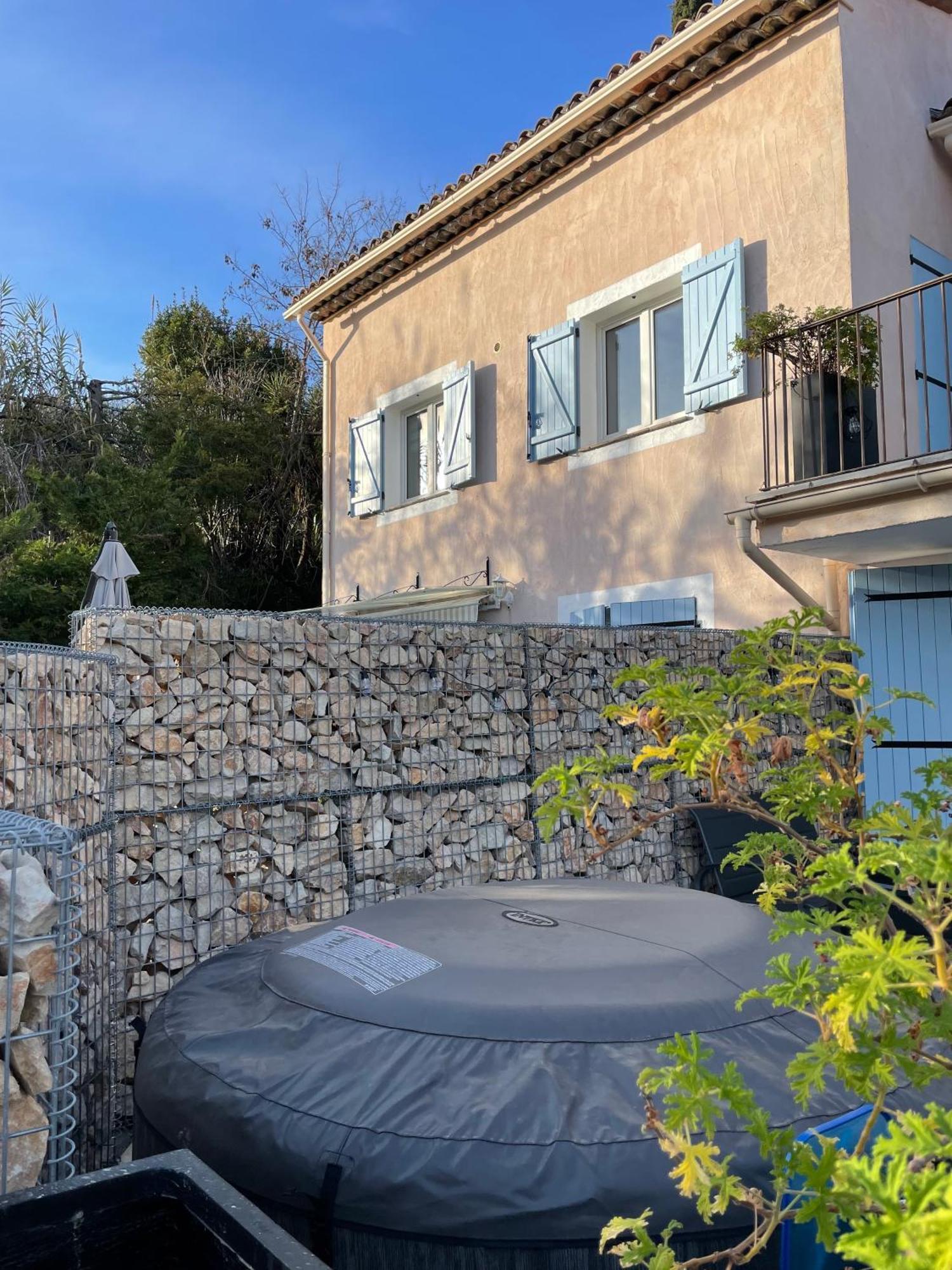 Luva D'Azur, Rez De Villa Le Riou - Le Vallon Le Bar-sur-Loup 外观 照片