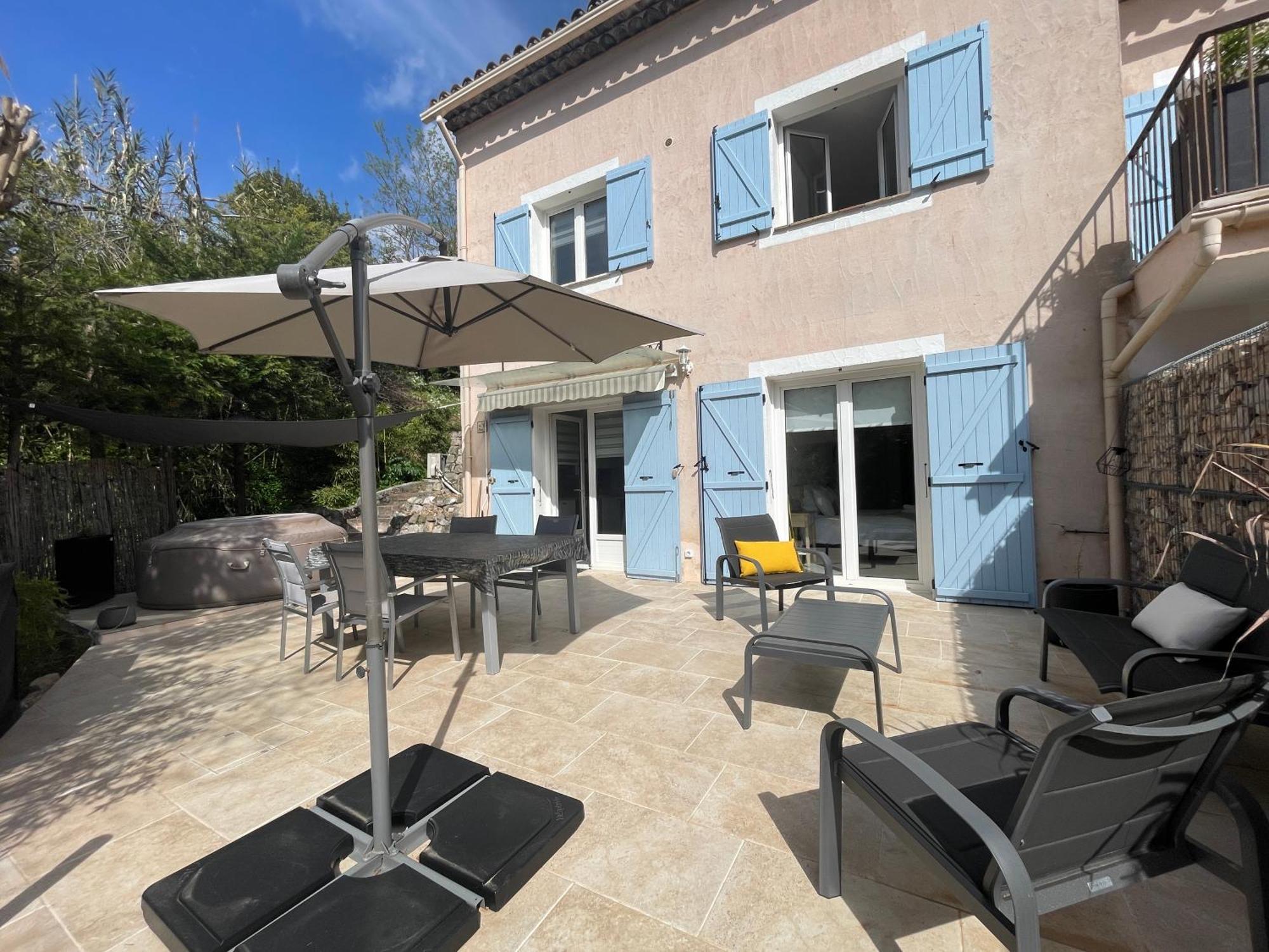 Luva D'Azur, Rez De Villa Le Riou - Le Vallon Le Bar-sur-Loup 外观 照片