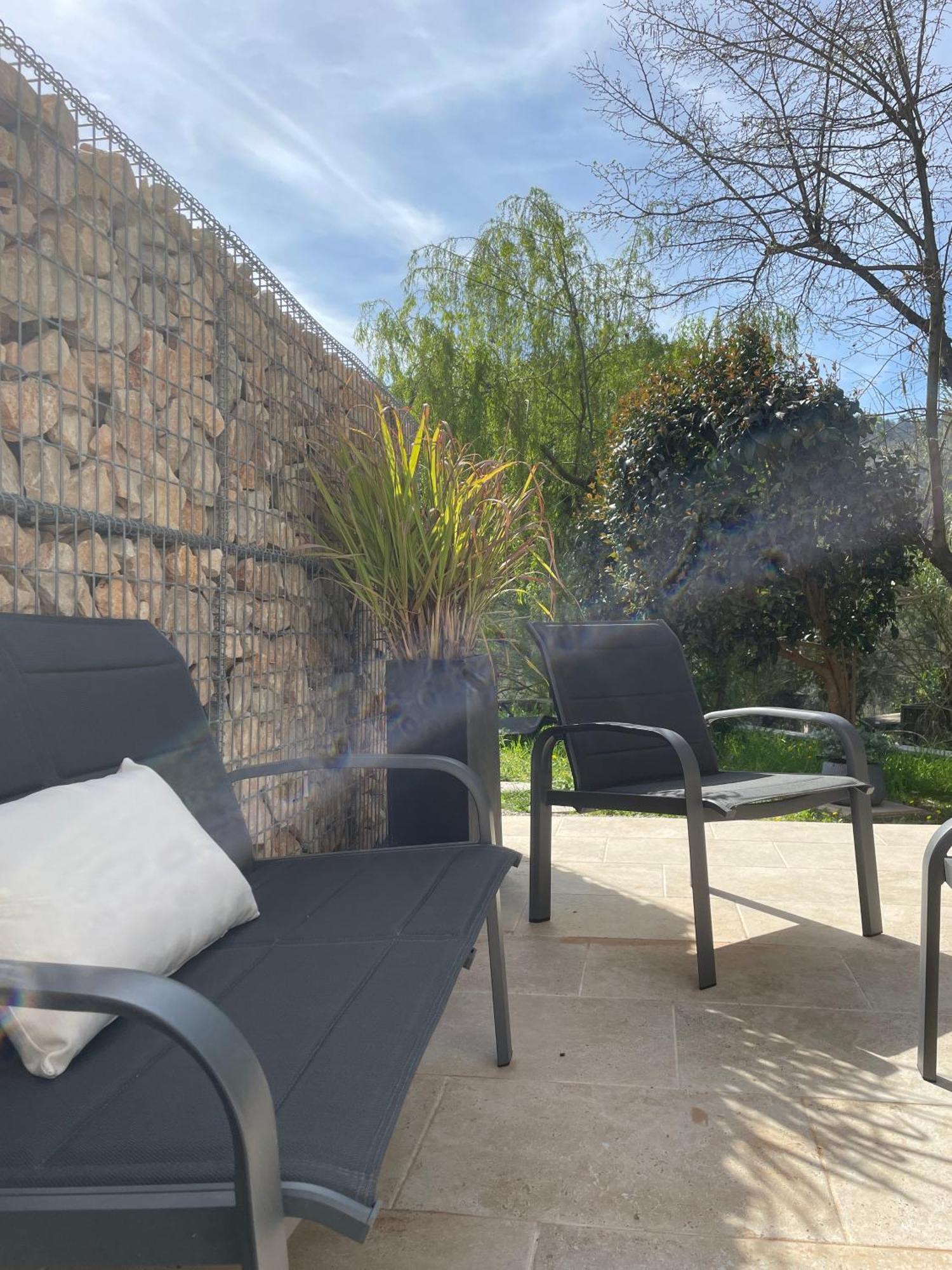 Luva D'Azur, Rez De Villa Le Riou - Le Vallon Le Bar-sur-Loup 外观 照片