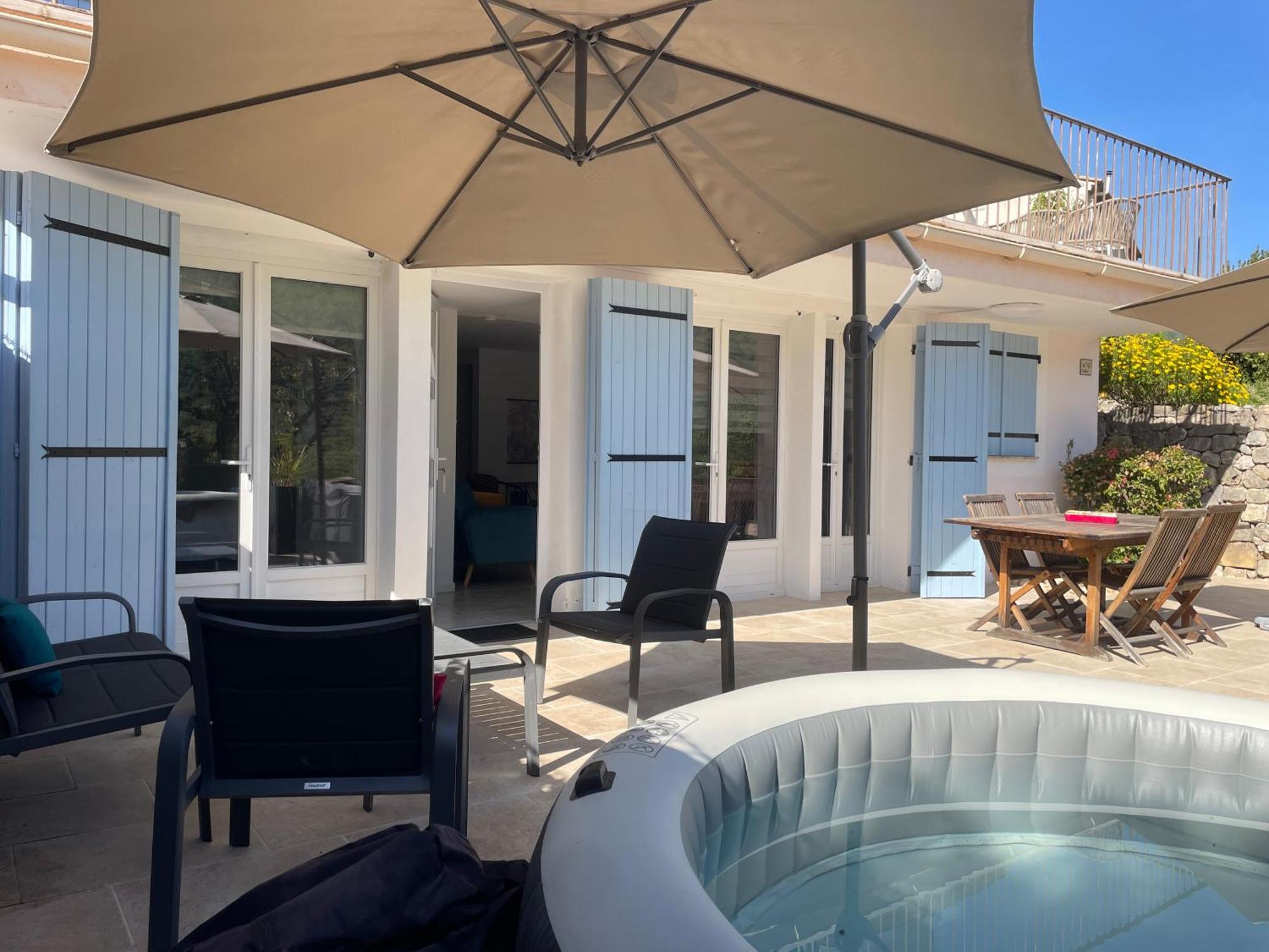 Luva D'Azur, Rez De Villa Le Riou - Le Vallon Le Bar-sur-Loup 外观 照片