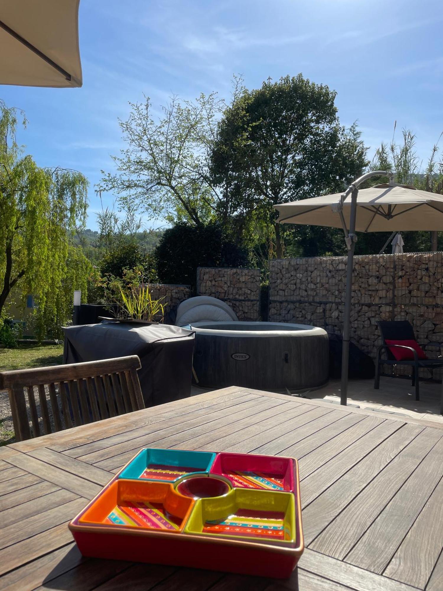 Luva D'Azur, Rez De Villa Le Riou - Le Vallon Le Bar-sur-Loup 外观 照片