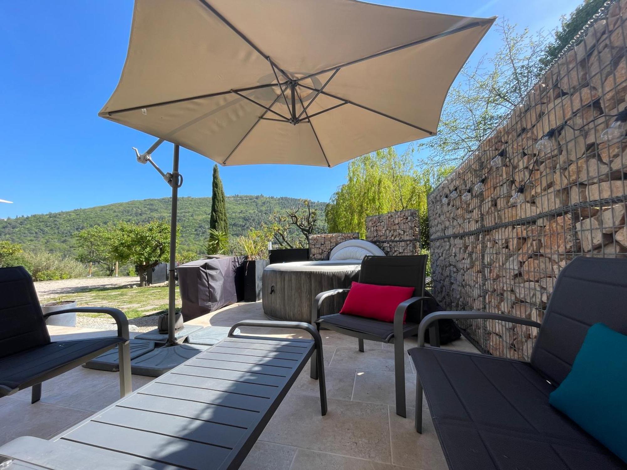 Luva D'Azur, Rez De Villa Le Riou - Le Vallon Le Bar-sur-Loup 外观 照片