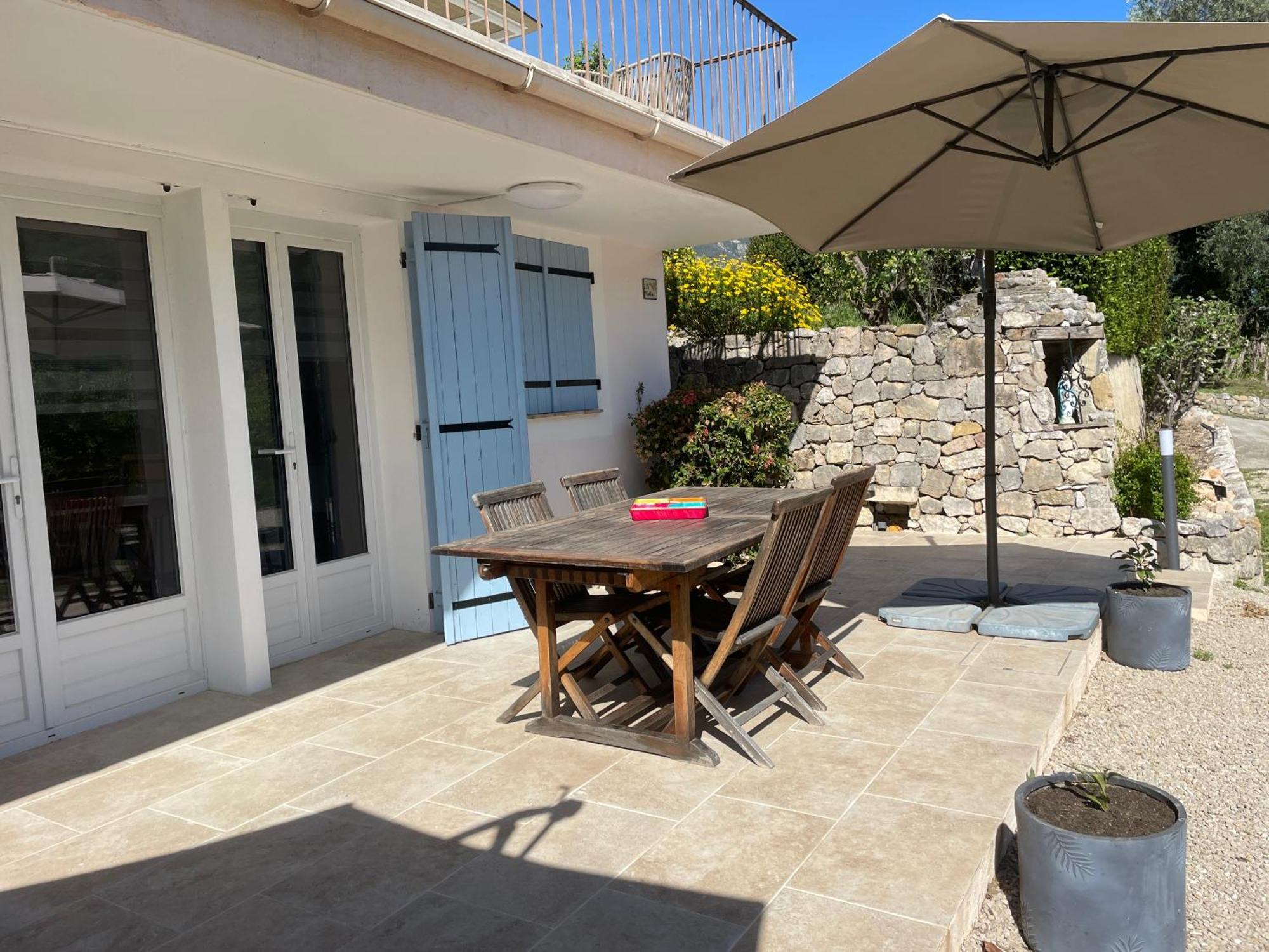Luva D'Azur, Rez De Villa Le Riou - Le Vallon Le Bar-sur-Loup 外观 照片