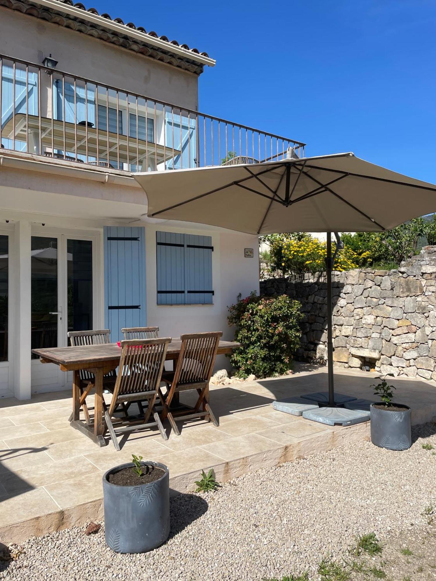 Luva D'Azur, Rez De Villa Le Riou - Le Vallon Le Bar-sur-Loup 外观 照片
