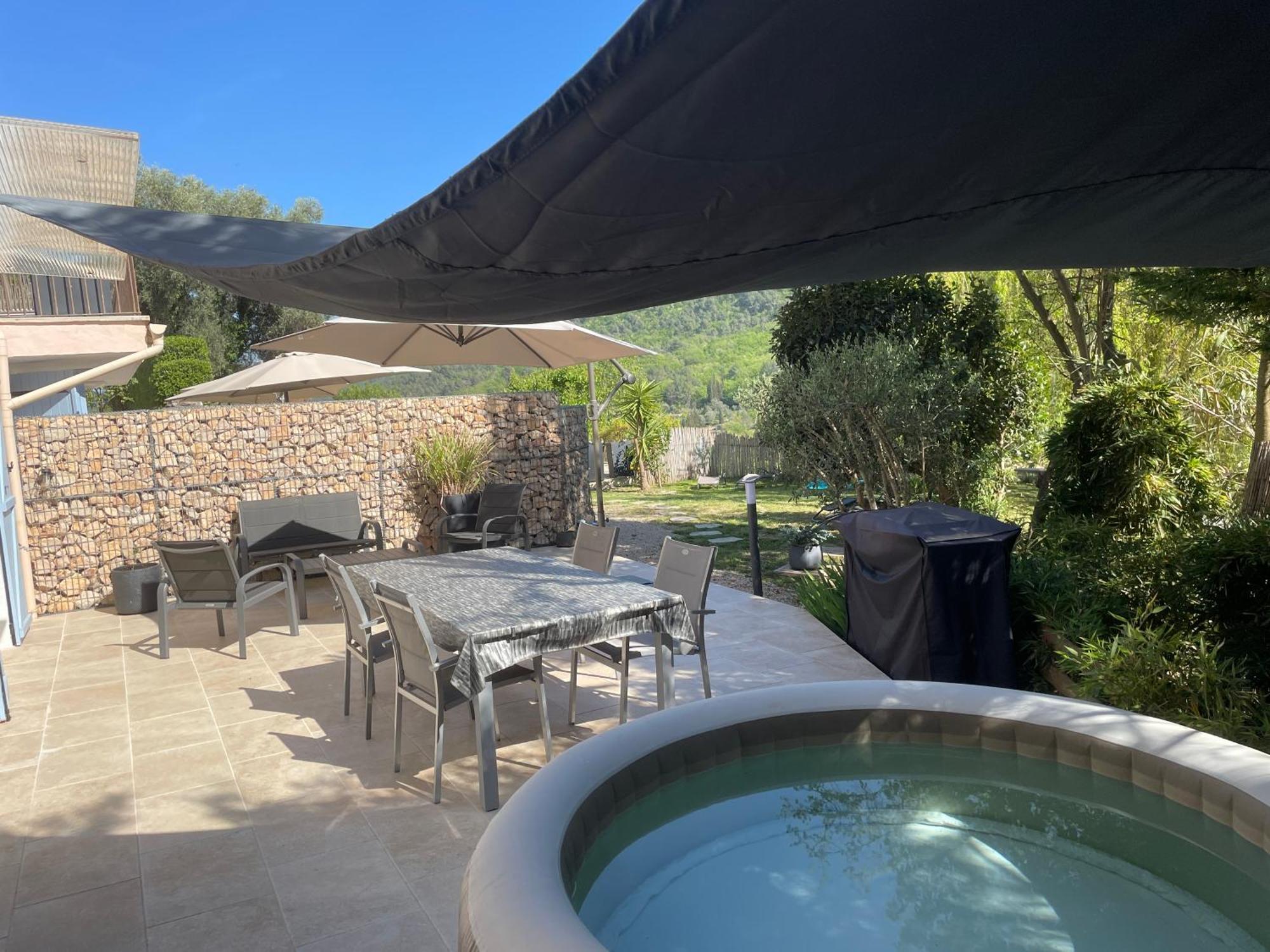 Luva D'Azur, Rez De Villa Le Riou - Le Vallon Le Bar-sur-Loup 外观 照片