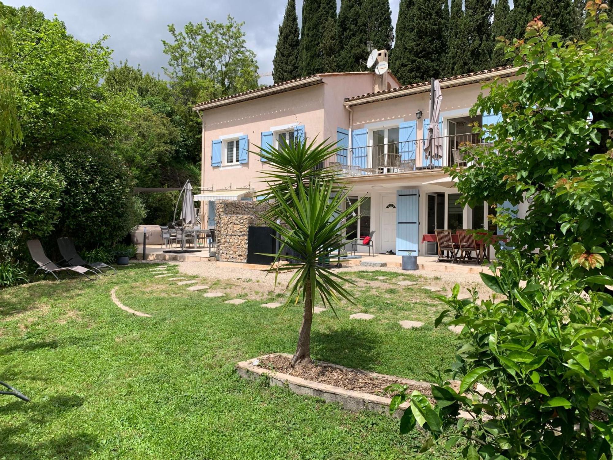 Luva D'Azur, Rez De Villa Le Riou - Le Vallon Le Bar-sur-Loup 外观 照片